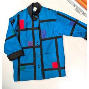 80s Herman Kay Wool Coat